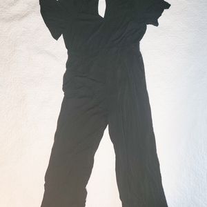 Size 3 Torrid Black Jumpsuit with pockets